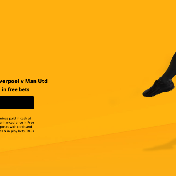 Betfair New Customer Offer – Get 50/1 On A Goal To Be Scored In Liverpool vs Man Utd